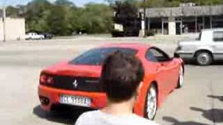 Ferrari 360 Challenge Stradale Near Crash [upl. by Davide]