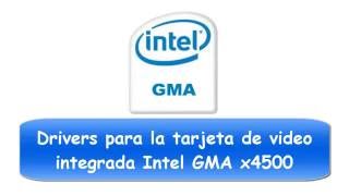 Driver Intel GMA x4500 Windows 7 [upl. by Tammara]