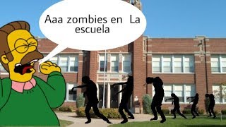 Como sobrevivir a un apocalipsis zombie en la escuela🏫 [upl. by Bab220]