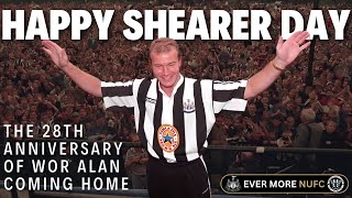 HAPPY SHEARER DAY  28 years since Alan Shearer came home  NUFC NEWS [upl. by Arehs]