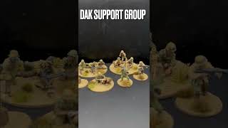 Afrika Korps Support Group Painted Bolt Action Miniatures [upl. by Ahsen]