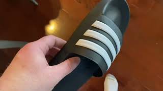 adidas Unisex Adult Adilette Slides Sandal Review [upl. by Franciskus]