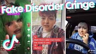 Fake Disorder Cringe  TikTok Compilation 18 [upl. by Alamak]