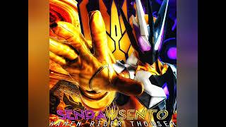 Kamen rider Thouser Fan AI Theme song  SenpaSento [upl. by Lrem]