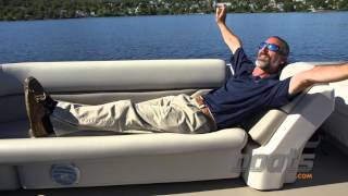 2014 Princecraft Vectra 23 Pontoon Boat Boat Review  Performance Test [upl. by Neirrad]