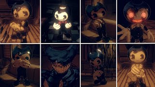 ALL Bendy Cutscenes UPDATED  Bendy And The Dark Revival 2022 [upl. by Corbie]