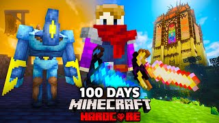 I Survived 100 Days as a ROGUE in Minecraft Hardcore [upl. by Ahsinet761]