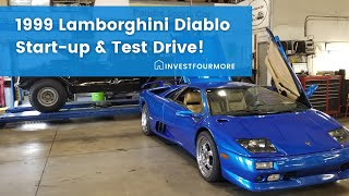 1999 Lamborghini Diablo start up Test Drive and Information [upl. by Bowers]