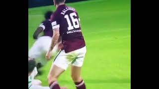 Andy Halliday tackle vs Celtic [upl. by Uzzial]