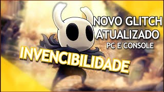 GLITCH DE INVENCIBILIDADE NO HOLLOW KNIGHT  PCCONSOLE 2024 [upl. by Tebor]