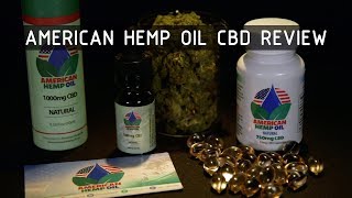 American Hemp Oil CBD Gel Caps amp Oil Drops Review [upl. by Anoniw]