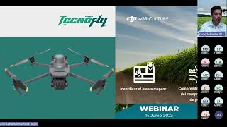 Webinar Aplicación de tasa variable con dron AGRAS T40 en cultivo de caña [upl. by Bayer192]