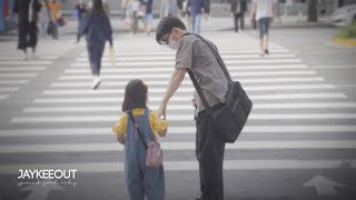 a child asking adults to hold hands across the street feat Rony Chuny  JAYKEEOUT [upl. by Beebe682]