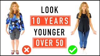 How To Look 10 Years Younger  Style Tips For Mature Women [upl. by Tami]