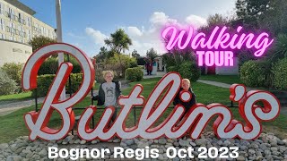 Butlins Full Walking Tour  Bognor Regis  Shoreline Room Tour October 2023 [upl. by Dedra998]