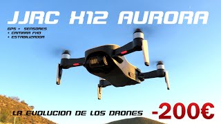 JJRC X12 AURORA la nueva Generación de DRONES CAMARA baratos EX4 Cfly Faith [upl. by Esirrehc]