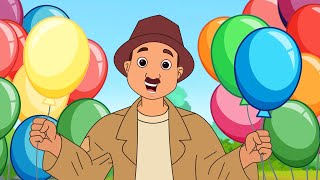 गुब्बारे वाला Gubbare Wala I Balloon Song For Kids I Hindi Rhymes For Children I FunForKidsTV [upl. by Erkan]