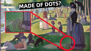 THE ART OF POINTILLISM  A Sunday Afternoon on the Island of La Grande Jatte by George Seurat [upl. by Lenoel595]