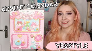 Unboxing YesStyle Advent Calendar 2024  KBeauty Skincare amp Makeup [upl. by Entirb]