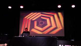 Terry Cavanagh Completes Hyper Hexagonest mode in Super Hexagon on stage 7832 [upl. by Enilauqcaj604]