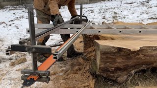 Amazing Chainsaw Mill  Granberg [upl. by Hildegarde]