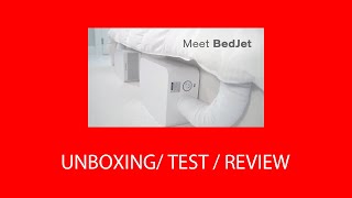 Bedjet Cooling amp Heating System Unboxing  Test  Review  IJDM150 [upl. by Demmy]