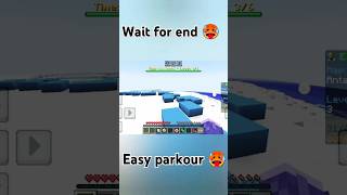 Minecraft easy trending Parkour🥵 minecraft viral trending gaming parkour YouTube shorts [upl. by Shimberg]