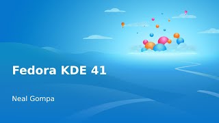 Fedora KDE 41  Fedora 41 Release Party [upl. by Tisman]