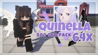 800 SUB PACK RELEASE by markale  Quinella 64x  texture pack release [upl. by Otrebor]