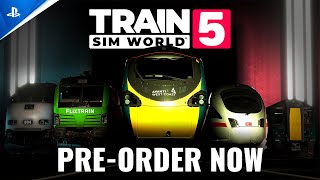 Train Sim World 5 Deluxe Edition  Announce Trailer  PS5 amp PS4 Games [upl. by Leanor]