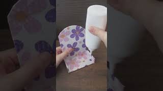 DIY Cartonnage simple card box made from cardboard craft idea ダンボールでカルトナージュ shorts cartonnage [upl. by Andromeda378]