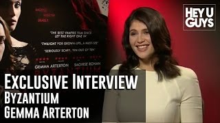 Gemma Arterton Exclusive Interview  Byzantium [upl. by Novaj]