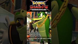 Sonic Team Chaotix Cutscene Sonic Generations Vs Sonic X Shadow Generations [upl. by Rednal]