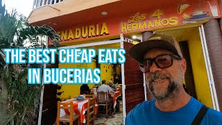 Best Cheap Eats in Bucerías Cenaduria 4 Hermanos [upl. by Dorej]