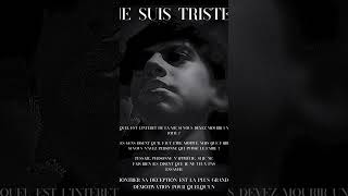 Je suis triste [upl. by Utley]