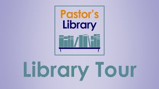 Library Tour Pastor has thousands of books [upl. by Somerset]