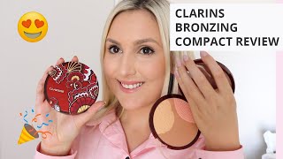 Clarins bronzing compact 02 and 01 review [upl. by Marline]