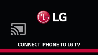 Connect iPhone to LG TV2023  Apple Airplay  LG South Africa [upl. by Nevear113]