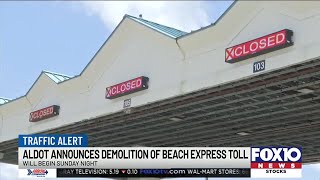 Demolition of Beach Express Bridge toll plaza to begin next week [upl. by Miko832]