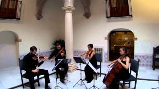 Andante Festivo op 117 J Sibelius  Cuarteto Iranzo  Iranzo String Quartet [upl. by Hanad731]