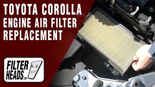 How to Replace Cabin Air Filter 2022 Toyota Corolla L4 18L  TA11479 AF11479 [upl. by Rika]