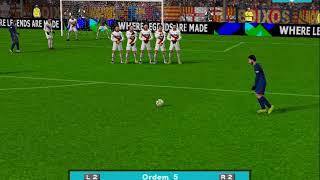 PES 2018 PS2 Lionel Messi Free Kick Goal vs Alaves Similar [upl. by Pedroza415]