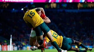 Australia v Wales  Match Highlights  Rugby World Cup [upl. by Xanthe]