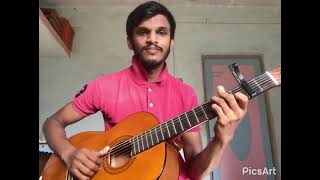 Chand ne kaho ke aaje  guitar cover  by Rink Patel  chaal jivi laiye  sachin jigar [upl. by Libbi448]