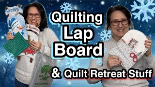 🔥 3 In 1 LAP BOARD Makes Hand Quilting EASY [upl. by Niroc72]