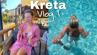 OP VAKANTIE NAAR KRETA  HEERLIJK HOTEL ღ  Joyce Rikken [upl. by Imailiv]