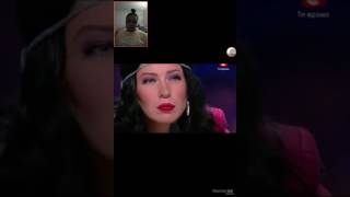 Is this contestant really lip syncing  X factor Global  Reaction Girl [upl. by Midis]