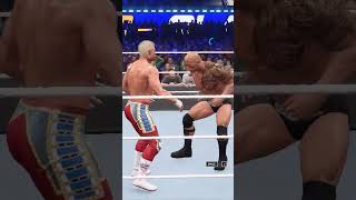 wwe2k23 therock vs codyrhodes superfinisher shorts 11 [upl. by Treblig959]