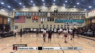 Volleyball Varsity PH vs Evergreen 20240502 [upl. by Assirahs]