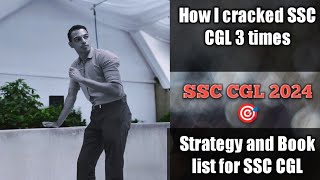 Book List for SSCCGL  Under 100 rank  How I cracked SSC CGL 3 times [upl. by Reivaz653]